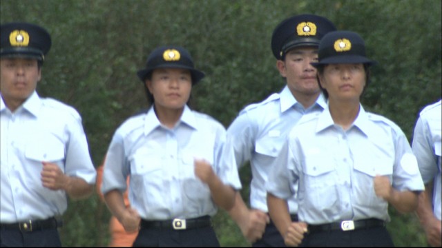 消防士を目指す2人の女性も訓練の成果を披露　岡山県消防学校で「実技訓練発表会」