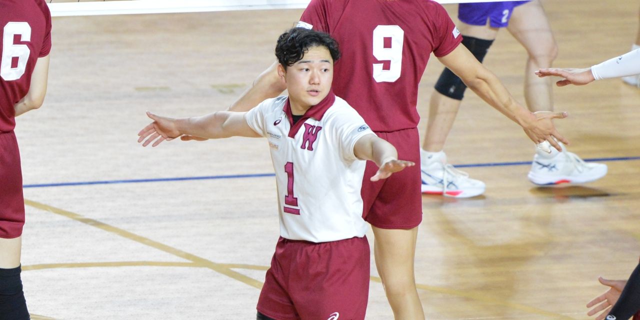 バレー - 早稲田大学・布台聖 強い言葉で鼓舞し、支える声で背中を押す