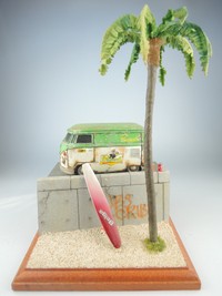 ネコワークス井上さんが手がけたミニカー作品4（提供：ネコワークス井上さん）
