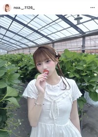 希空のインスタグラム（@noa._.1126_）より＝2025年5月23日投稿