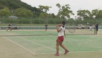 2年ぶりに無観客で開催された香川県高校総体ソフトテニス競技