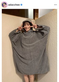 足立梨花のインスタグラム＠adaccheeより