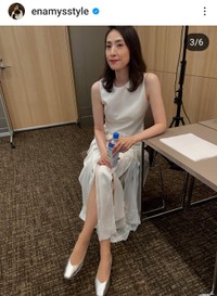 えなみ眞理子(@enamysstyle)さんのインスタグラムに登場した天海祐希さん