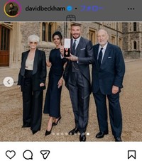 デヴィッド・ベッカムのインスタグラム＠davidbeckhamより