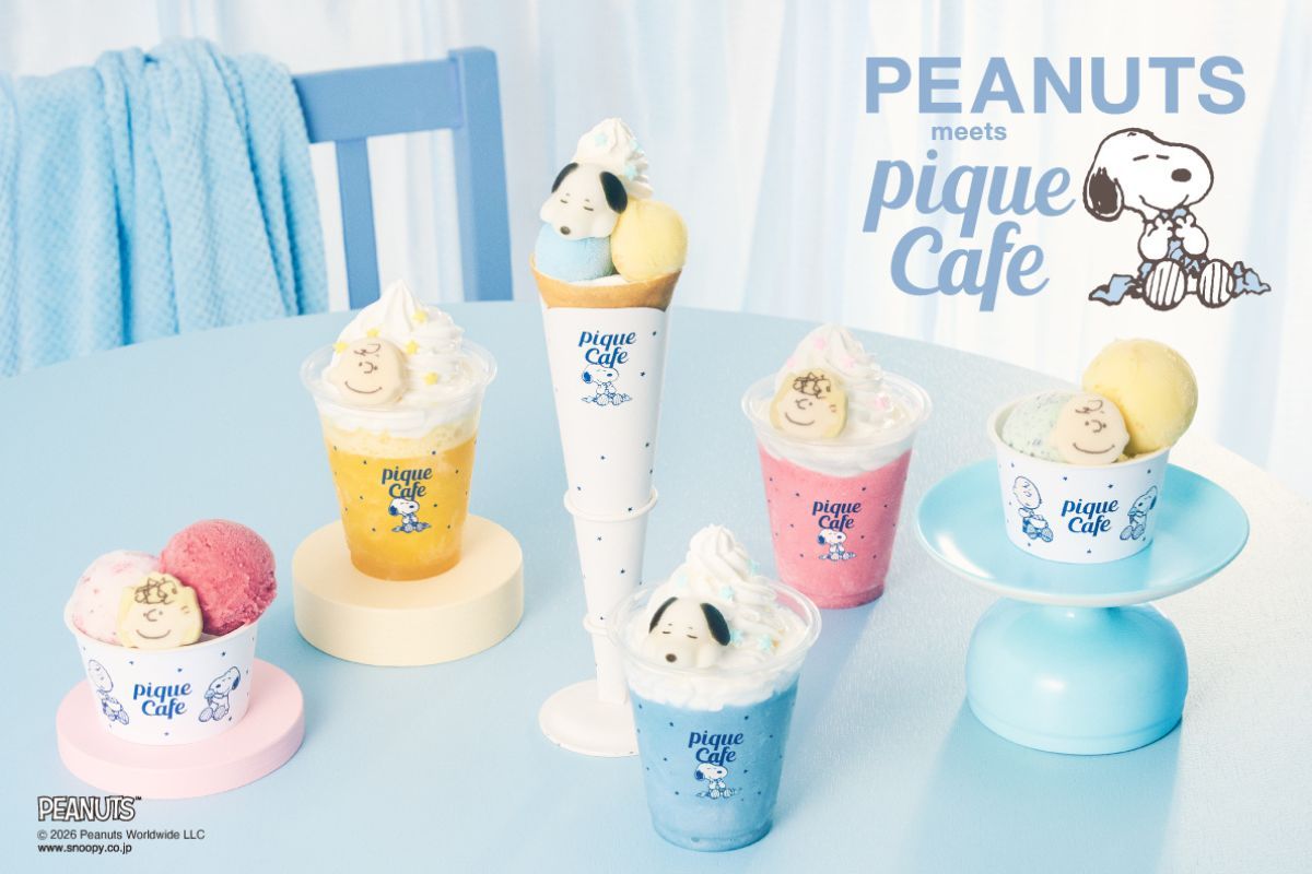 ビジュ最高」【ピケカフェ×PEANUTSのコラボ】第2弾が7/2より開催