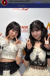 川嶋美楓のインスタグラム＠mifu_kawashima.officialより