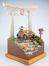 ネコワークス井上さんが手がけたミニカー作品5（提供：ネコワークス井上さん）