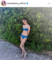 中田花奈インスタグラム＠nakadakana_officialより