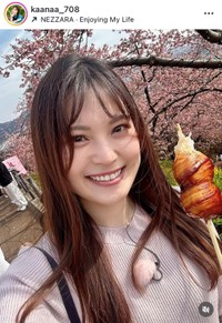 福山佳奈インスタグラム(@kaanaa_708)より