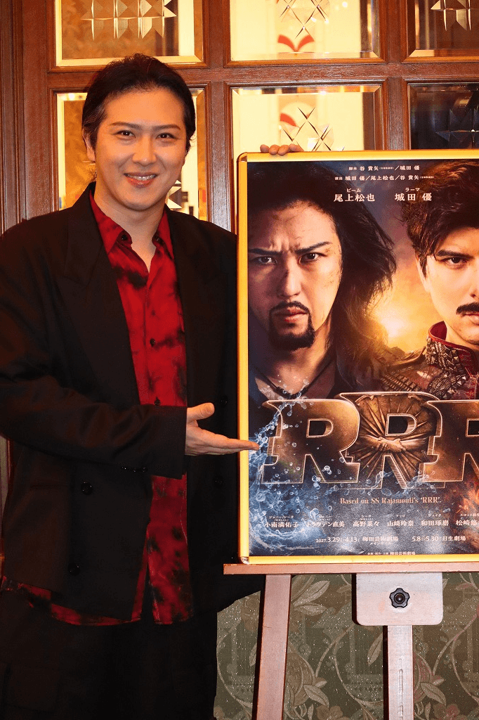 「RRR」の取材会を行った尾上松也