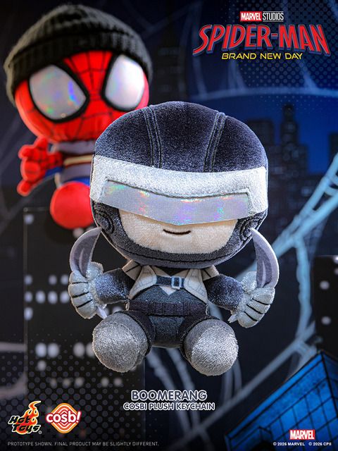 M*t様 【激レア】ホットトイズ スパイダーマン MYSTERY ぬいぐるみキー