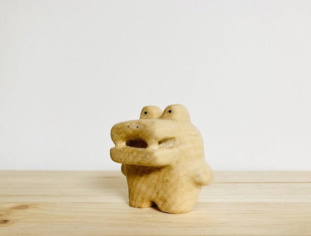 「ワニ」もこんなラブリーな姿に！（画像提供：たのしい木彫りさん）