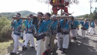 豊島の家浦八幡神社の秋祭り