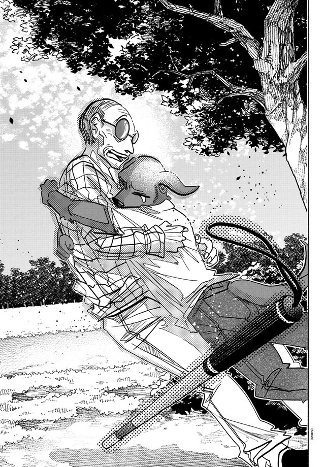 【漫画】『盲導犬がヒト化した世界の話』17　ⓒ板垣巴留（秋田書店）2025