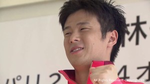 パリ五輪男子バドミントン代表　小林優吾選手が宮城・利府町役場を訪問　活躍を誓う