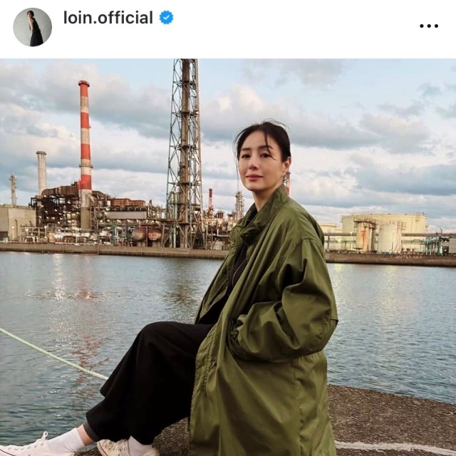 井川遥インスタグラム(@loin.official)より