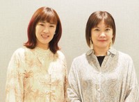 「花＊花」おのまきこ（左）とこじまいづみ