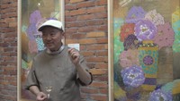 台湾のアーティスト 林伯禧さんの絵画