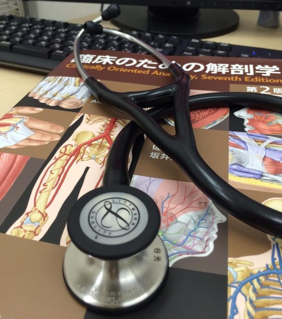　谷光院長が愛用している聴診器