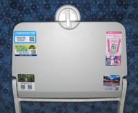 特急列車内のQRコード掲示のイメージ