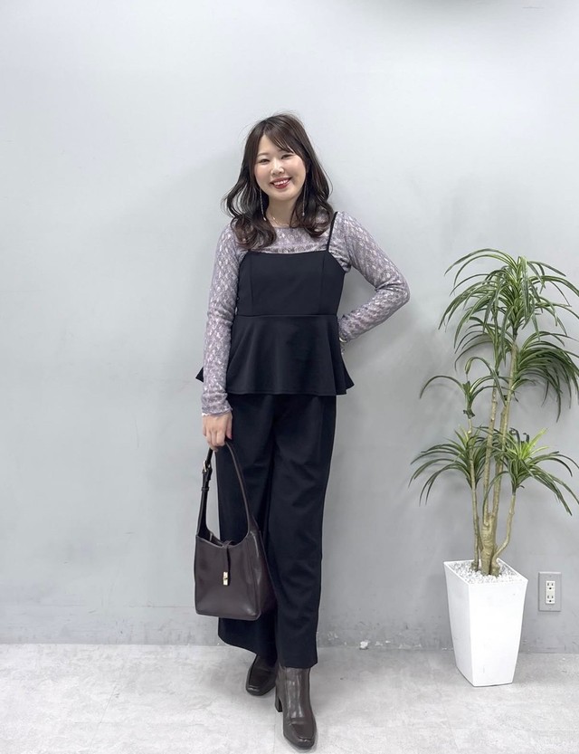 普段アパレル店員としてお客さんにコーディネートを提案しているアコさん／アコさん（@ako_nt）提供