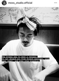 （MOSS STUDIO公式インスタグラムより）