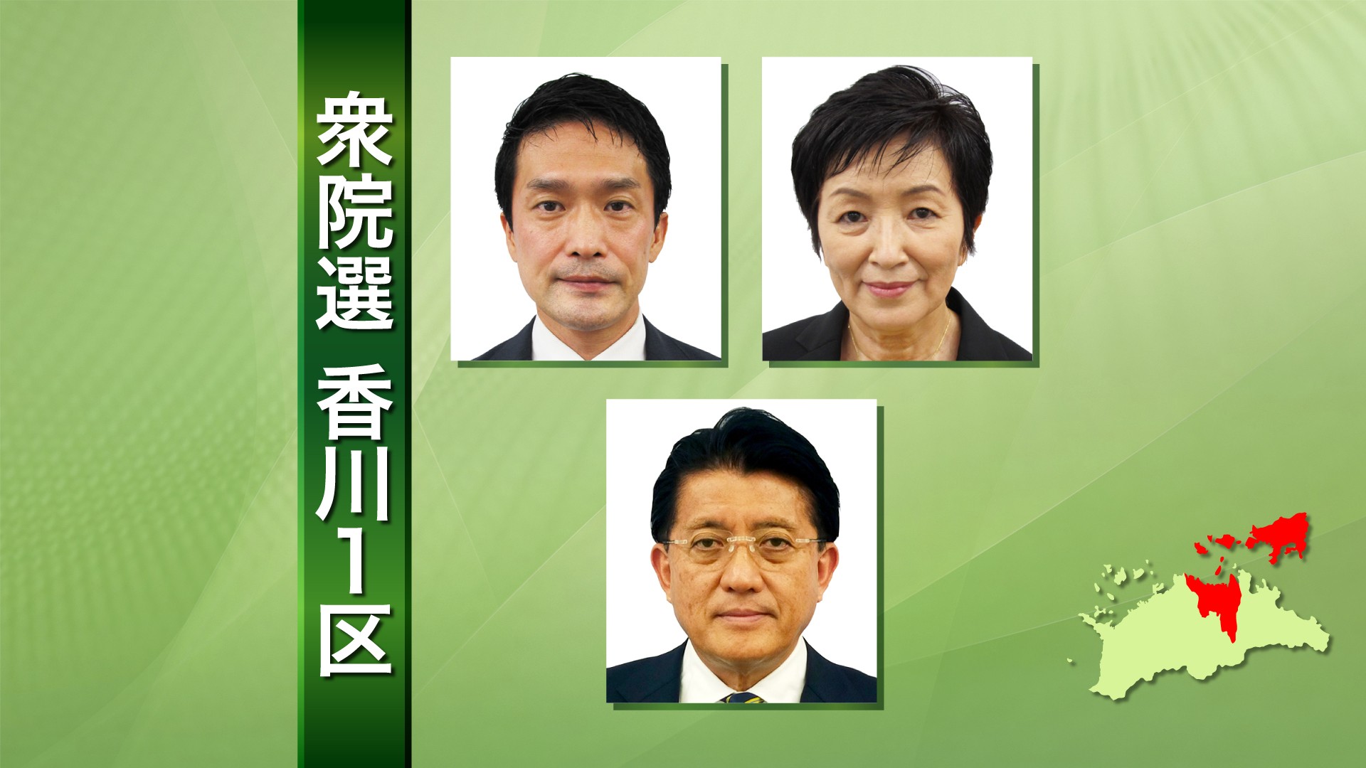 衆院選・香川1区 前職2人と新人の三つどもえ【第一声】 KSBニュース KSB瀬戸内海放送