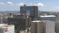 岡山市役所の新庁舎　2026年7月撮影
