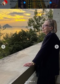 ヒラリー・クリントン氏のインスタグラム＠hillaryclintonより