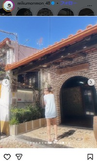 田中美久のインスタグラム＠mikumonmon_48より