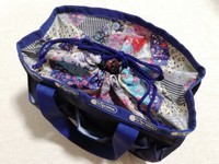 トート型ボックスは巾着カバー付き