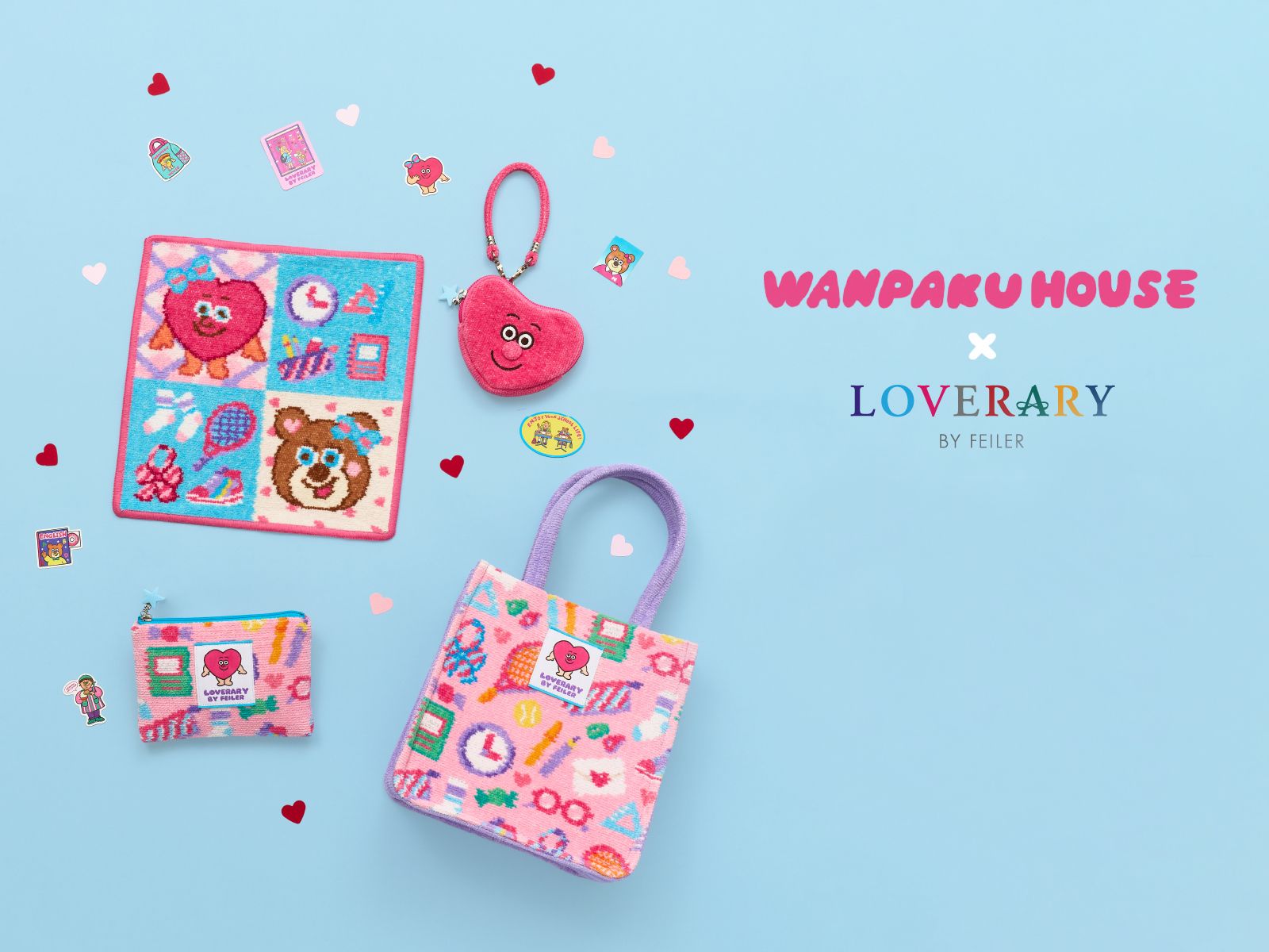 【希少＊完売】廃番 新品未使用 フェイラー ケース HE-BK 追加生産なし！【フェイラー新作】WANPAKU HOUSEコラボ第2弾 ハート形