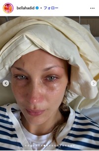 ベラ・ハディッドのインスタグラム@bellahadidより