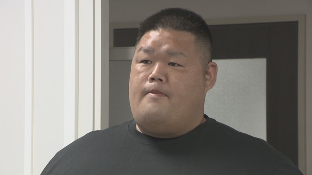 女性を保護した元力士／大森康平さん