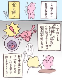 【漫画】『人生ではじめて手術をした話』3（兎星しずかさんの提供）