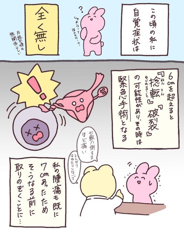 【漫画】『人生ではじめて手術をした話』3（兎星しずかさんの提供）