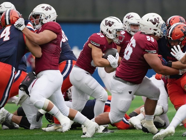 アメフト - 早稲田大RB長内一航 エースの穴を埋める4TD、野球で届か