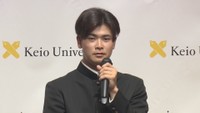 渡辺和大投手(慶応義塾大学)22日