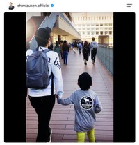 フリーアナウンサー清水健さんの公式インスタグラムから