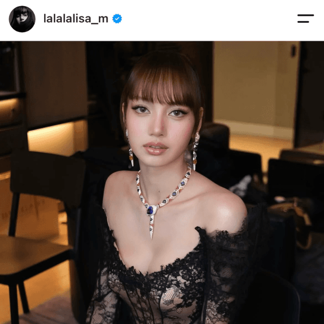 LISA (@lalalalisa_m)さんのインスタグラムより