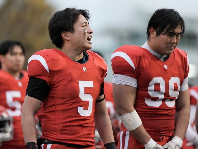 アメフト - 日本大学・DL會田空都主将「自分たちの力を証明したい」 3