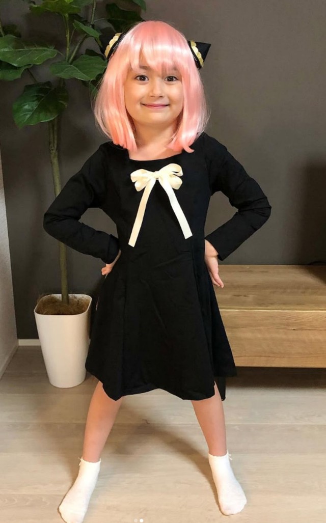 アーニャに扮した娘さん／投稿主提供