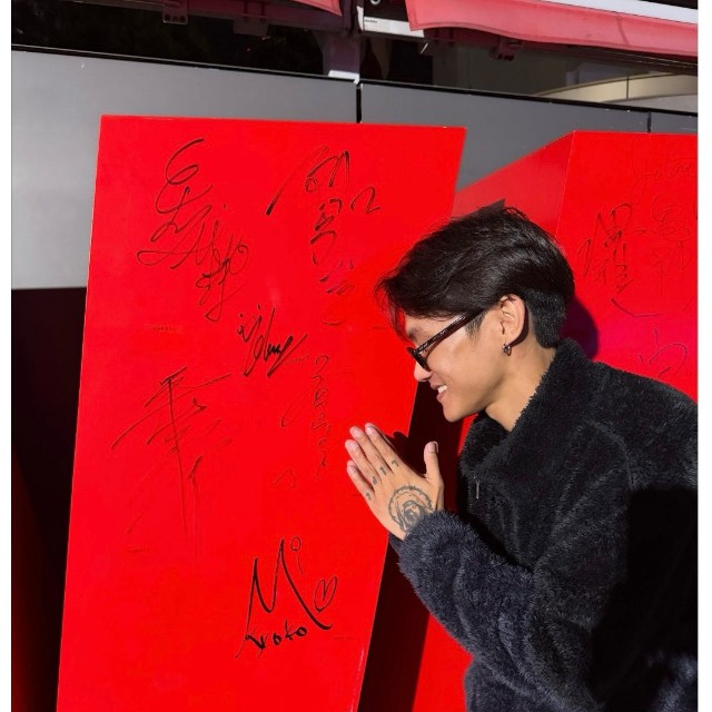 俳優オーム・タナパックさん（本人の公式インスタグラムから）