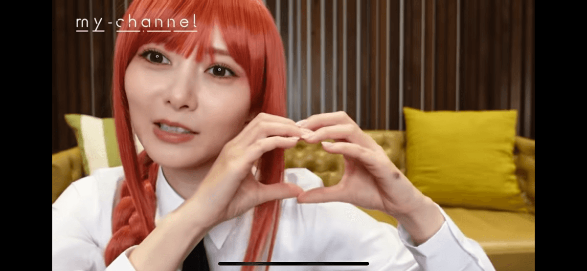 白石麻衣さんのYouTubeチャンネル「my channel」（@maishiraishi）より