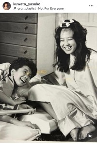 桑田靖子インスタグラム＠kuwata_yasukoより