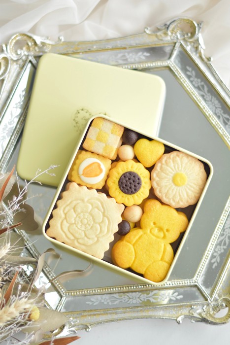 檸檬の風味がふわっと香るクッキー缶（提供：ぷんさん）