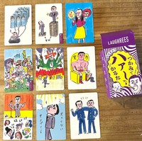 堀道広さん、フェリシモとよしもと芸人のコラボ『ラフリーズ』で、ななまがりさんの“つかみ”かるたを描き下ろし（画像提供：堀道広さん）