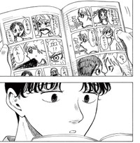 たまたま見つけた漫画から目が離せなくなる(C)くさかべゆうへい／小学館