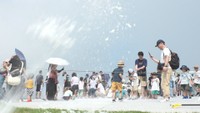 涼を感じて…「真夏の雪遊び」雲辺寺山頂公園　8月23日までの土日祝　香川・観音寺市