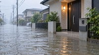 浸水した住宅※画像はイメージです（美穂 谷村/stock.adobe.com）